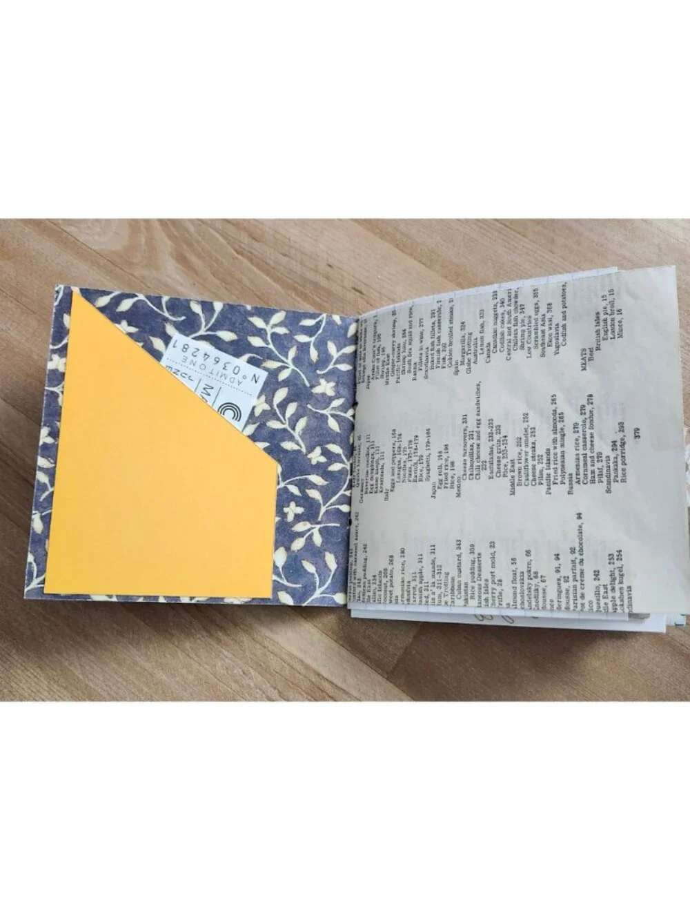 Junk Journal Travel Theme Handmade 60 pages